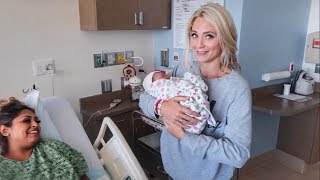 SAVANNAH HELPS DELIVER BABY JAYDEN SO CUTE [upl. by Ethyl]