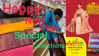 Happy New Year🎉Special SareeCollectionsaree patturumalkayamkulam [upl. by Rehc544]