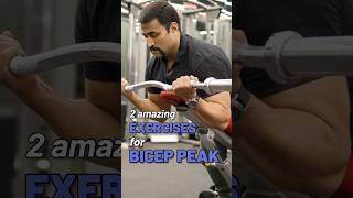 2 amazing Exercises for Bicep Peak 💪 shorts [upl. by Refitsirhc]