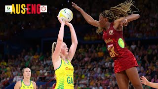 Australian Diamonds Vs England Roses  Match 3 Wrap  Brisbane  AusvEng ShineBright [upl. by Gerrit]