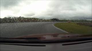 BMW e34 540i 6 speed spin at hampton downs track day [upl. by Bostow]