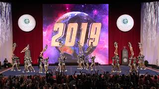 Cheer Athletics  Plano  Panthers 2019 L5 Senior Large All Girl Finals  2019 Cheerleading Worlds [upl. by Oakman]