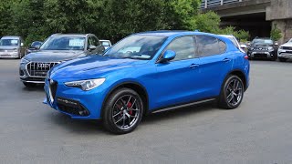 2018 Alfa Romeo Stelvio 22 TD Q4 Milano Edizione  Start up and full vehicle tour [upl. by Giza422]