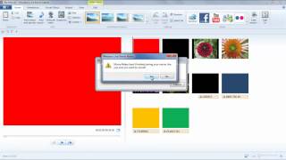 How to save your movie in HD DVD or lower resolution formats in Movie Maker [upl. by Talich]