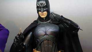 Neca Batman Begins  Christian Bale  14th Scale Figure Closer Look [upl. by Addiego384]