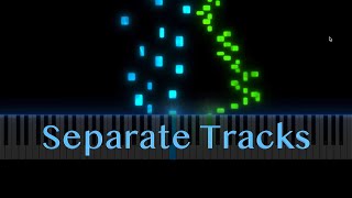 Separate Tracks Tutorial  SeeMusic App [upl. by Engamrahc]