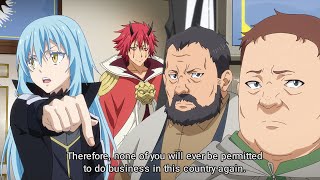 When RImuru refuses the Merchants to do any business in Tempest  Tensura Season 3 episode 24 [upl. by Vlad]