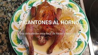 PICANTONES AL HORNO [upl. by Nyllek]