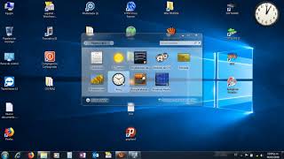 Como poner Reloj y Calendario Grandes en tu pantalla Windows 7 Pro [upl. by Niroht]