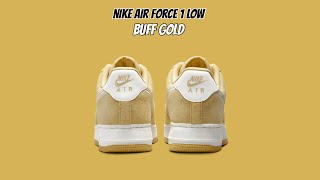 Nike Air Force 1 Low Buff Gold [upl. by Notlem28]