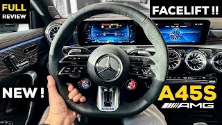 2023 MERCEDES AMG A45 S NEW FACELIFT EVERYTHING YOU NEED TO KNOW FULL InDepth Review Interior [upl. by Aohsoj782]