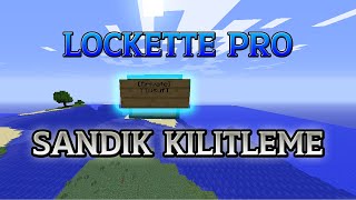 LockettePro Plugin 114  115  116  Sandık Kilitleme  Minecraft Aternos  LockettePro Türkçe [upl. by Ydne]