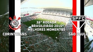 Melhores Momentos  Corinthians 6 x 1 São Paulo  Brasileirão  22112015 [upl. by Kcirdderf682]