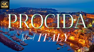 Procida The Beautiful Isola Di Procida Drone and Aerial of Procida Italy in 4k [upl. by Atirabrab890]