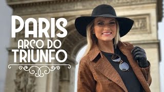 Paris  Arco do Triunfo e Rio Sena  Vlog de viagem na Europa  Ep4 [upl. by Tod]