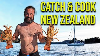 Catch amp Cook Off Our Sailboat  A Taste of New Zealand  Episode 140 [upl. by Lonergan]