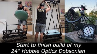 How i build my 24quot Dobsonian [upl. by Llewol33]