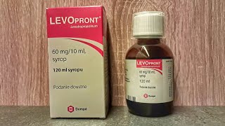 LEVOpront 2690 zł 670 USD SYROP LEVODROPROPIZINUM 120 ml DOMPE 60mg10ml MADE IN ITALY doz [upl. by Mar]