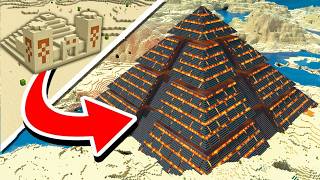 I Transformed Every Minecraft Structure literally [upl. by Nazay]