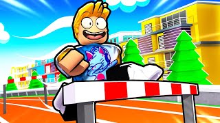 I Ran 93443884 Miles in Roblox Jump Race [upl. by Ayotahc]