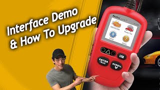 Autel AL329 Code Reader OBD 2 Scanner View Of Features How To Update Software Product Links [upl. by Selegna851]