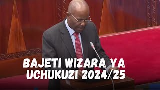 🔴LIVE Leo Bungeni Mjadala wa Bajeti ya Wizara ya Uchukuzi 202425 [upl. by Rialb451]