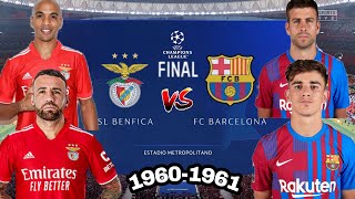 Benfica vs Barcelona  UEFA Champions League 196061 ft DNeres amp Gavi  FIFA 22  1080p60 [upl. by Bea]