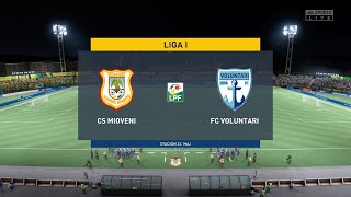 Mioveni vs FC Voluntari  04 Feb 22  Liga 1 20212022 Gameplay [upl. by Mesics946]