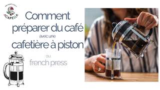 Comment faire un café avec la french press [upl. by Clorinde]