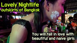 Lovely nightlife of Don Muang the outskirt of Bangkok that you wont experience in downtown😍 [upl. by Toy]