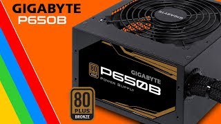 Unboxing de la Fuente de Alimentación de Gigabyte P650B [upl. by Lleira]