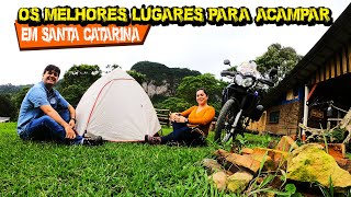 30 LUGARES PARA ACAMPAR EM SANTA CATARINA [upl. by Htur]