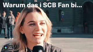 FanHerzen Cäsi und Gini brennen für den SC Bern [upl. by Auhsuoj]