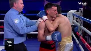 Carlos Alarcón vs Gonzalo Gutiérrez  Boxeo de Primera  TyCSports [upl. by Aihsinat]