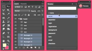 Renamy Photoshop Plugin [upl. by Allemahs]