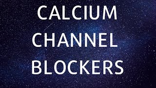 AF SOMALI PHARMACOLOGY CALCIUM CHANNEL BLOCKERS [upl. by Anelim]