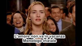 Lamore non va in vacanza  Monologo iniziale [upl. by Bronez382]