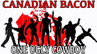 CANADIAN BACON Official LYRIC VIDEO by ONE UGLY COWBOY [upl. by Natka]