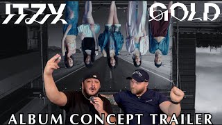 ITZY GOLD ALBUM CONCEPT TRAILER REACTION [upl. by Laith345]