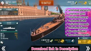 Battal Of Warships Unlimited Everything unlimited pletenim Hack mod apk [upl. by Dopp]