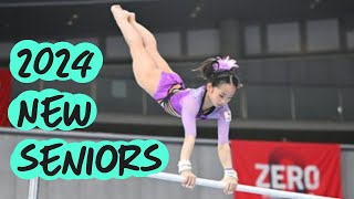 Gymnastics  6 Amazing 2024 New Seniors [upl. by Notsecnirp]