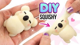 DIY SQUISHY KOALA Make VIRAL Silicone Squishies from Scratch Hitohada Gel Tutorial [upl. by Ardrey]