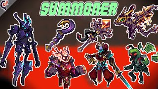 All Summoner Weapons  Calamity Mod Summoner Showcase [upl. by Strickland]