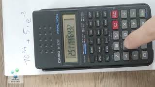 CASIO fx82SX 250HC 8 Logarithmus Euler etc [upl. by Yale277]