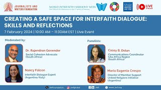 Creating a Safe Space for Interfaith Dialogue Skills and Reflections [upl. by Maurine]