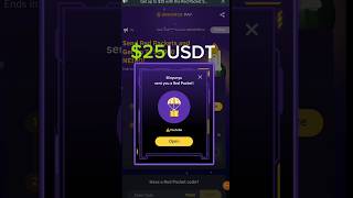 Earn Free 25 USDT Daily And Withdraw Instantlycrypto airdrop cryptobox redpacket shorts [upl. by Kariv]