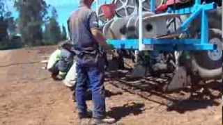 How To Install Netafim Subsurface Drip Irrigation SDI [upl. by Rehpotsihc]