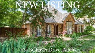 634 Belhaven Drive Allen [upl. by Jagir449]