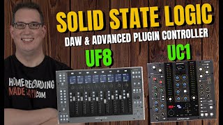 Solid State Logic  SSL  UF8  UC1  DAW Controller  Advanced Plugin Controller  Unboxing [upl. by Alwin]