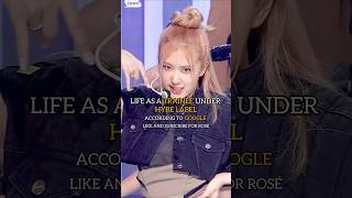 LIFE AS A HYBE LABEL TRAINEE shorts ytshorts youtubeshorts bts blackpink kpop trending viral [upl. by Ennasirk]